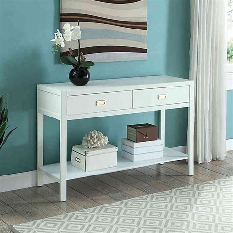 bed bath and beyond console table